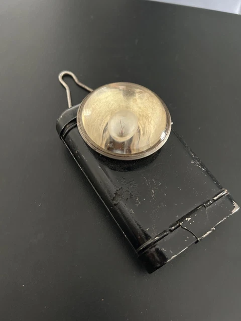 Ancienne Lampe De Poche Wonder Type Derbi – Fabriquée En France – Vintage Et Fonctionnelle