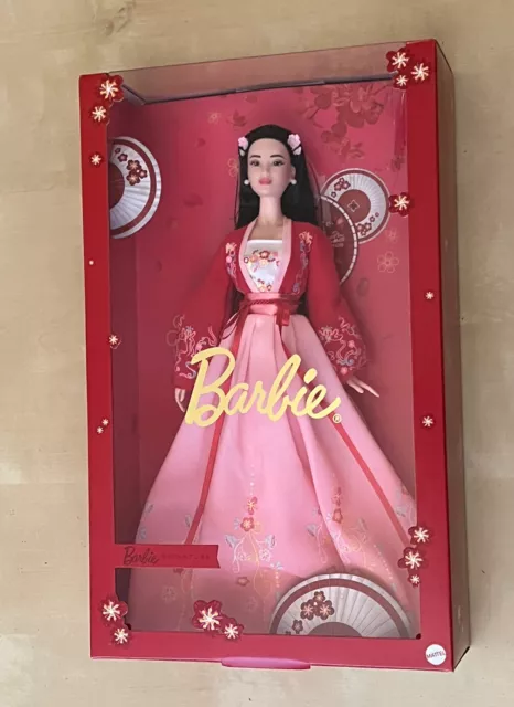 Barbie Signature Lunar New Year 2022 Doll Fashion Doll Stand Black Hair New UK