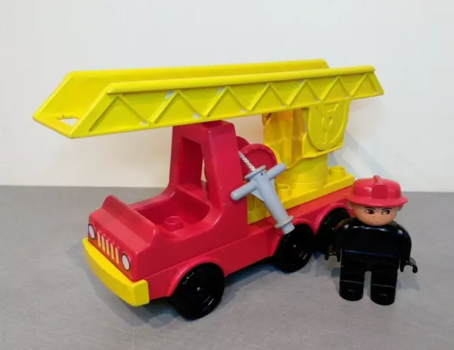 LEGO DUPLO 2637 Le camion de Pompier Grande échelle VINTAGE Incendie Fire  Engine EUR 9,99 - PicClick FR