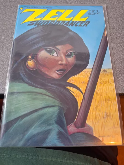 Thoughts and Images Comics Zell Sworddancer Issue 1 VF/NM