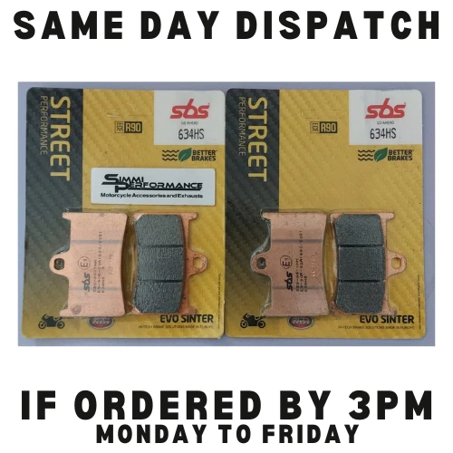 SBS EVO SINTER Front Brake Pads Yamaha MT10 2016 to 2020 SP 1719
