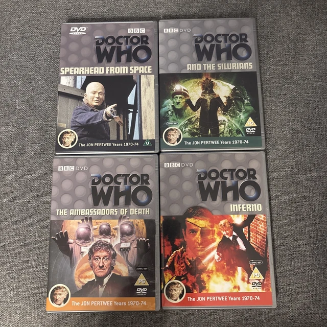 4 X DOCTOR Who Season 7 DVD Jon Pertwee £16.31 - PicClick UK
