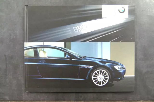 Prospectus BMW 6er E63 E64 M6 Infomaterial Brochure Catalogue Individuel Relié