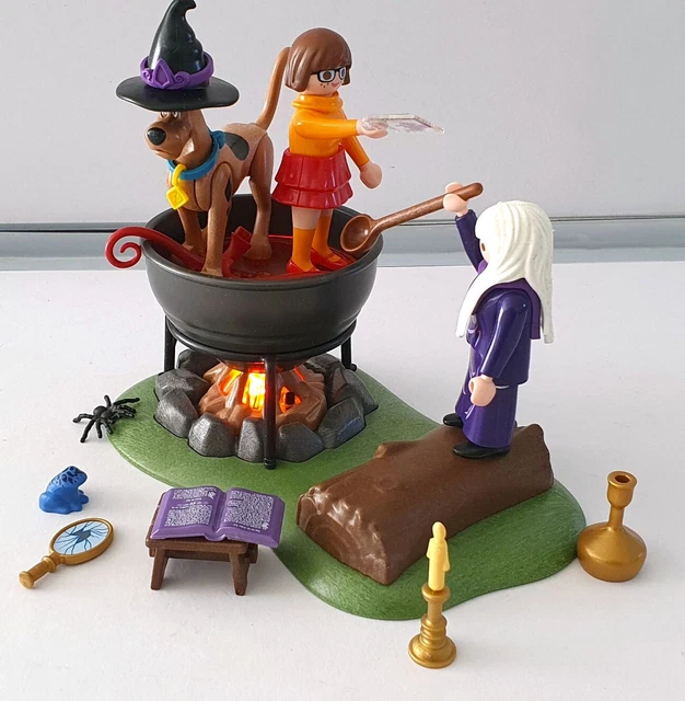 PLAYMOBIL SCOOBY-DOO - Histoires dans Le Chaudron - ref 70366  - sorcière scooby