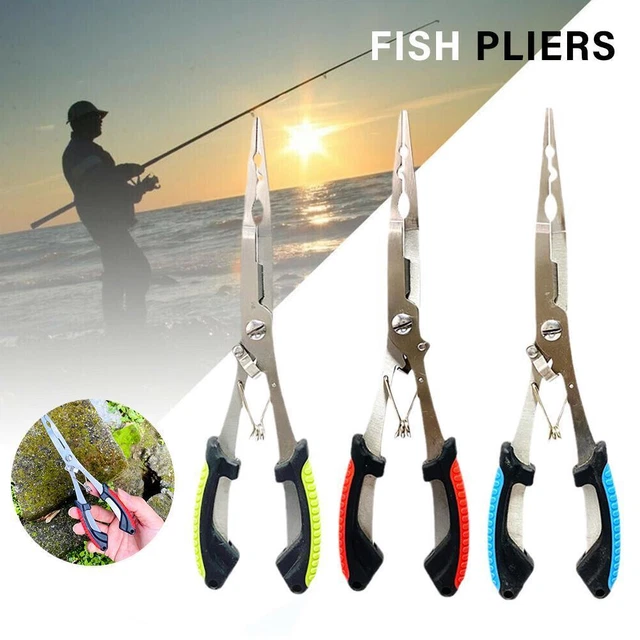 Lixada Pince De Pêche En Aluminium + Pince Lèvres Multifonction – Outil Portable Ultra Résistant Pour Pêcheurs