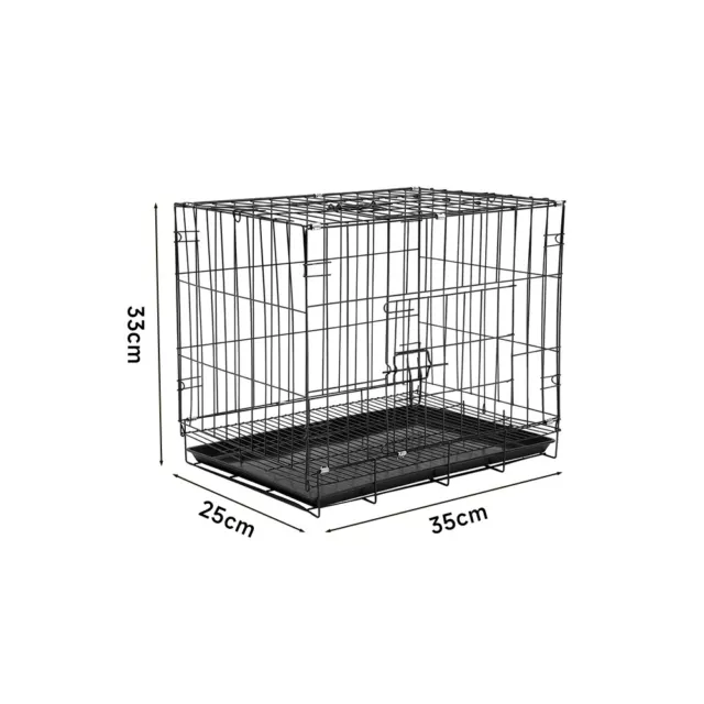 XXL Large Dog Cage Puppy Cat Pet Crate Carrier Small Medium Metal Cage Trainings