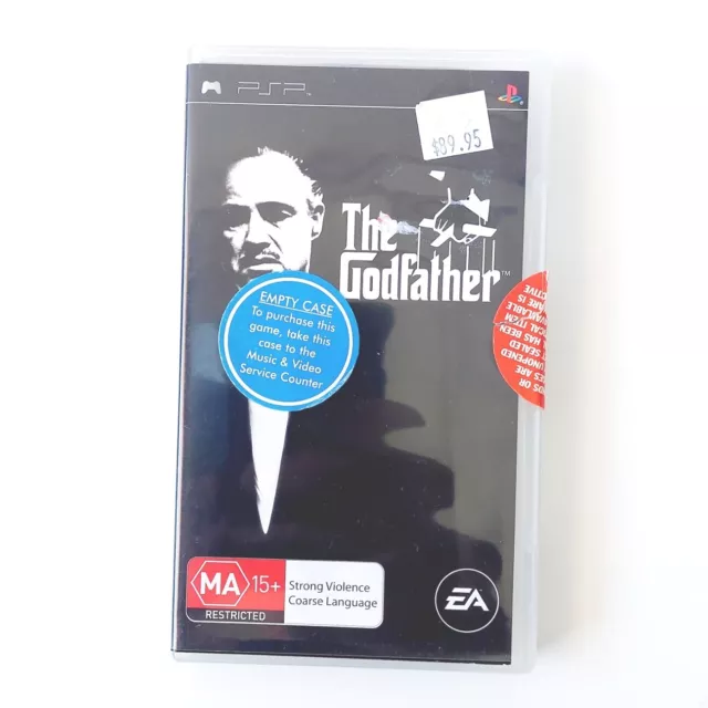 The Godfather Sony Playstation PSP Game Complete With Manual Mafia Free AU Post