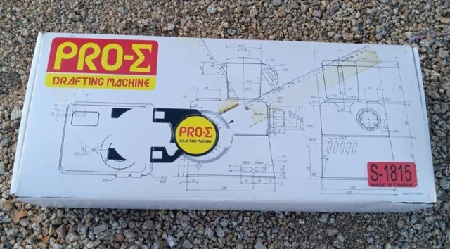 Pro-E Drafting Machine w/  Rulers -S-1815 - open box