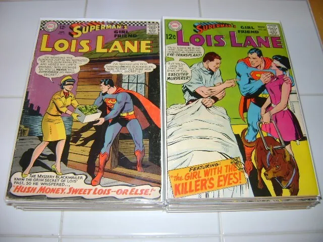 Dc Superman's Girlfriend Lois Lane 71-100 Annual 1 Lot 38 Books 72 Double Cover