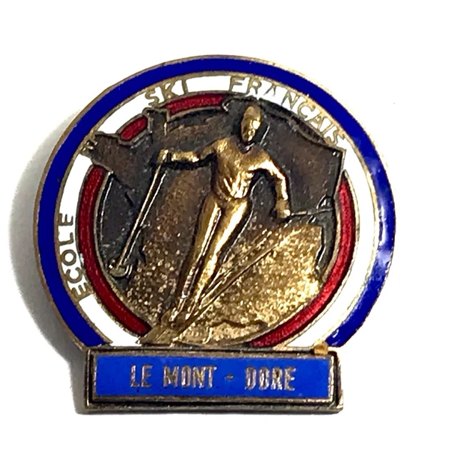 Insigne école ski médaille esf moniteur de ski - Collection