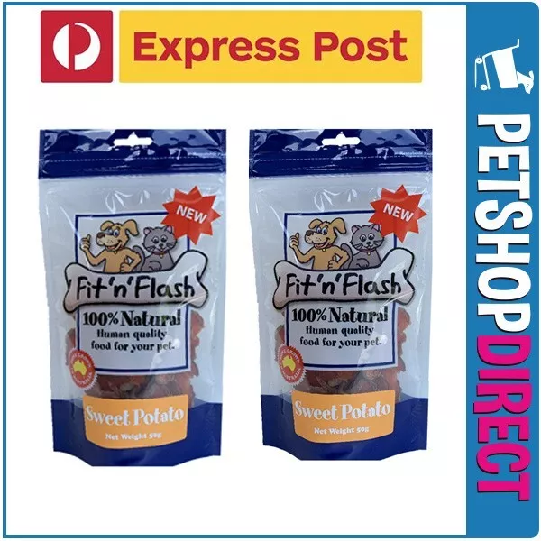 Fit 'n' Flash Sweet Potato 50g X 2 BULK BUY EXPRESS POST