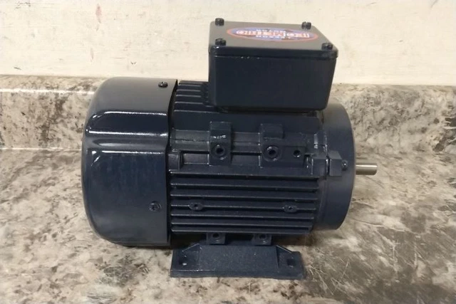 Leeson 192030.00 1/2 HP 3,410 RPM 230/460VAC 3-Phase Metric Motor