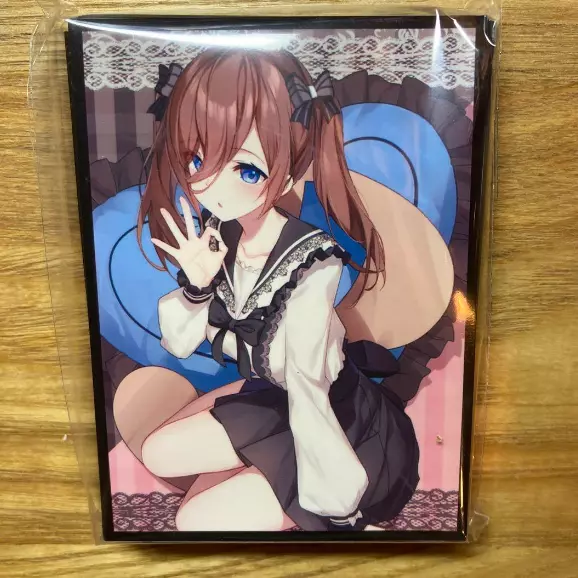 TCG The Quintessential Quintuplets Miku Nakano doujin card sleeve konton
