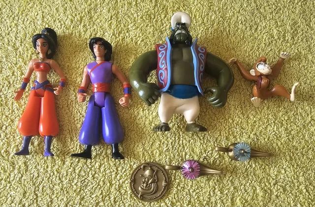 Aladdin Figure MATTEL DISNEY 1992 Aladdin Action Figure Bundle vintage £21.51 ...