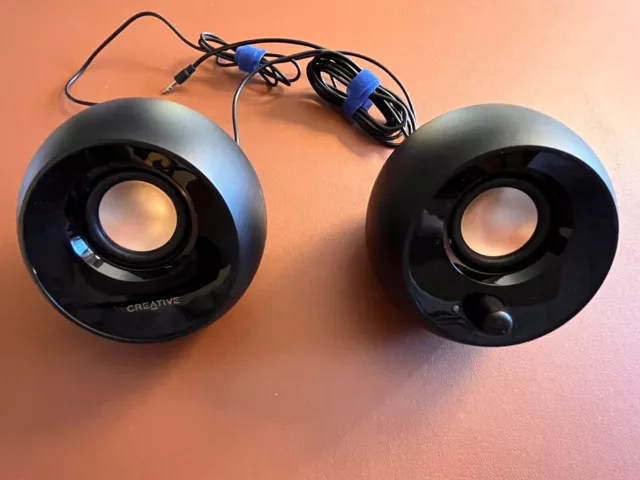 Creative Labs Creative Pebble USB 2.0 Desktop Speakers (BLACK) MF1680 Tested
