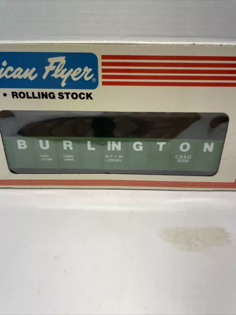 American Flyer Burlington Northern Gondola 4–9300 New Inbox