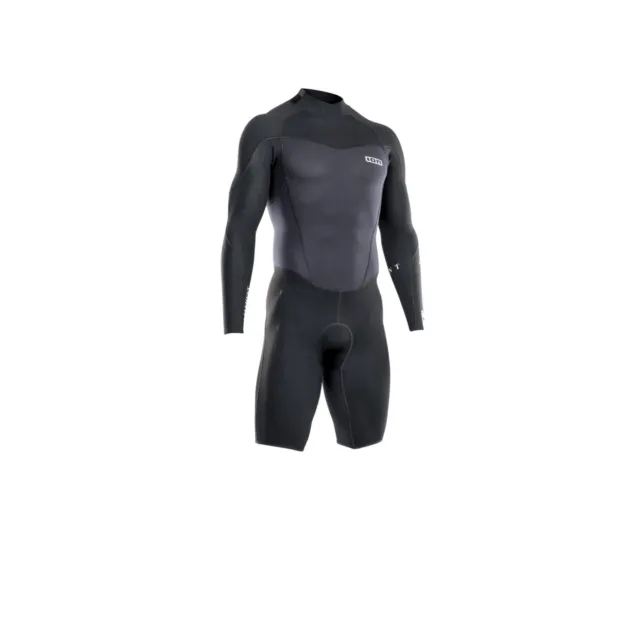 ION Men Wetsuit Element 2/2 Shorty Longsleeve Back Zip 2022