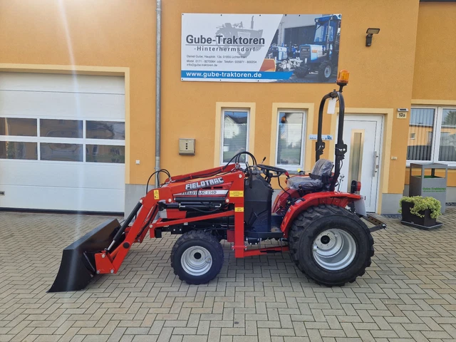 NEU VST Fieldtrac 270D 27 PS Kleintraktor  mit Frontlader, Servo, Kfz Brief
