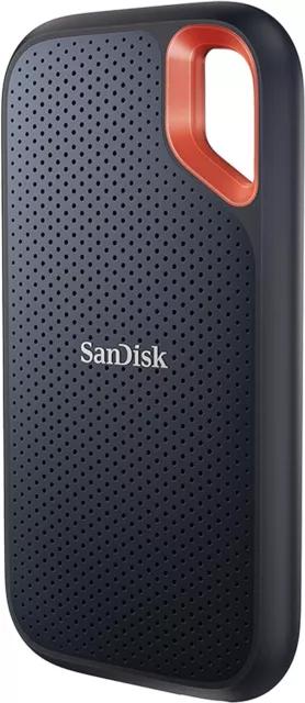 SanDisk Extrême Portable SSD 2 TB Portable Nvme SSD Eau Et Staubbeständig