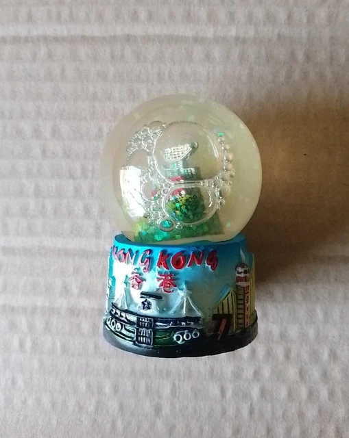 Palla di Vetro Neve Souvenir Hong Kong