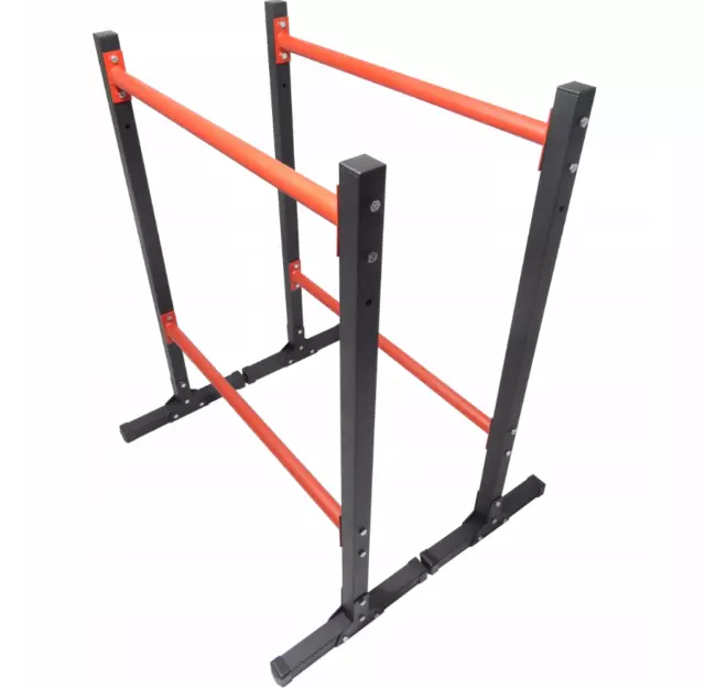 Estación de Inmersión Dip Soporte Lingotes Rack Lagartijas Push Up Bars Genesis