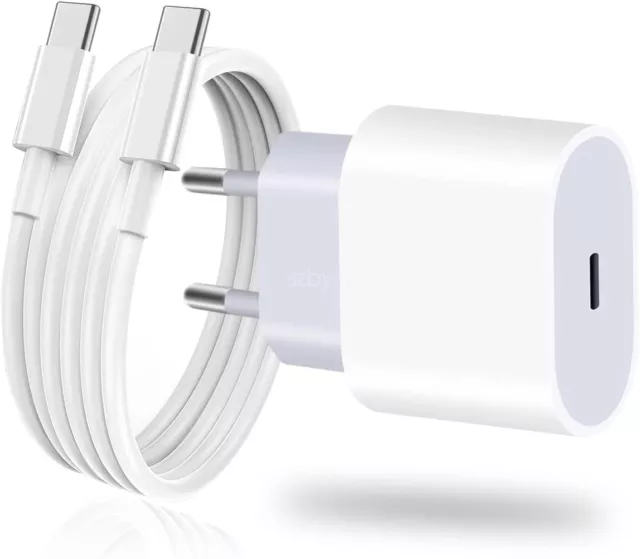 20W Netzteil Schnellladegerät USB-C Kable Für iPhone 11 12 13 14 15 Plus Pro Max
