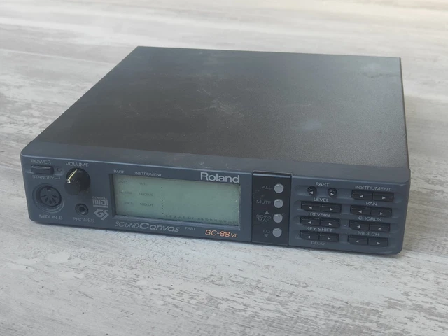 ROLAND SOUND CANVAS SC-55MK2 SC-55MKII General MIDI GS OK MADE in