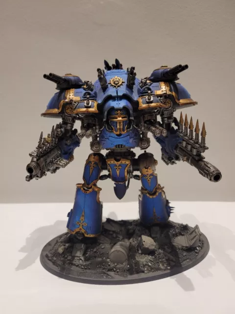 Chaos Knight Tyrant- Painted - Warhammer 40K