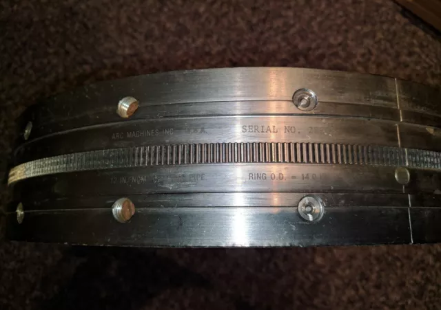 Arc Machines Orbital Welding 12" Guide Ring for AMI M-15