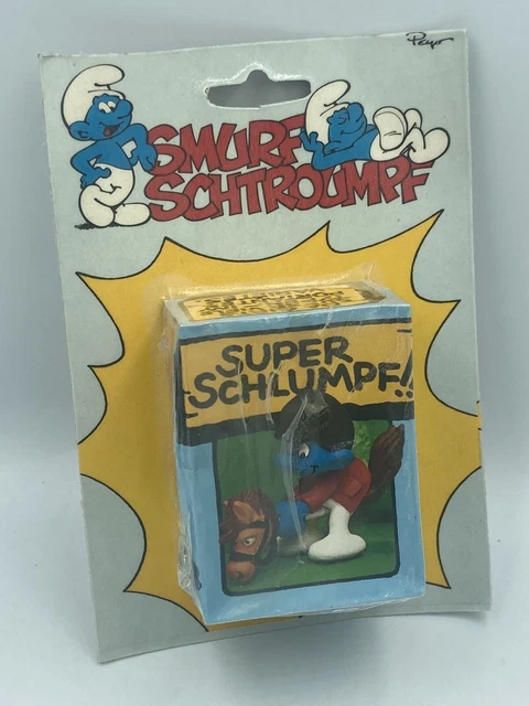Schtroumpf avec bouteille de lait et sandwich Schleich – Destination Schtroumpf avec bouteille de lait et sandwich Schleich – Destination