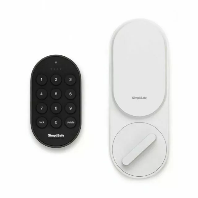 SimpliSafe Smartlock con Pin Pad - Blanco
