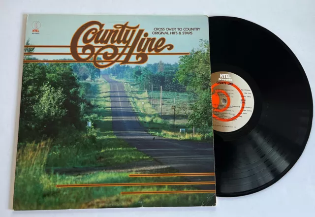 County Line (Cross Over To Country Original Hits & Stars) Vinyl. Various Artists