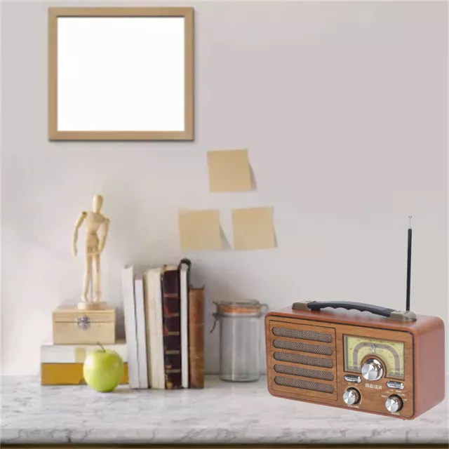 Classic Vintage Retro Style AM/FM/SW Radio with Bluetooth for Home Kitchen AU 3