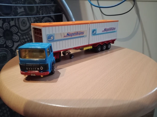 SOLIDO RENAULT SAVIEM SM 160 Kipper Benne Marel 1:50 EUR 33,00