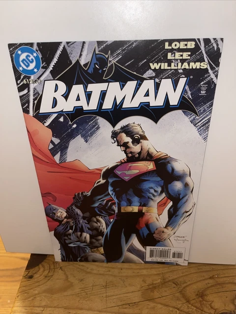 Batman 612 ! Jim Lee iconic cover! Superman Hush Key!  Dc Comics Key Issue
