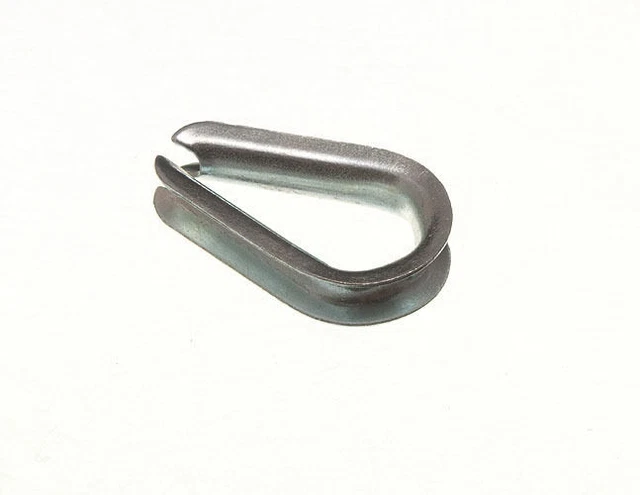 6 Pièces De Câble Corde Dé à Coudre 6Mm 0.6cm BZP Acier Zingué