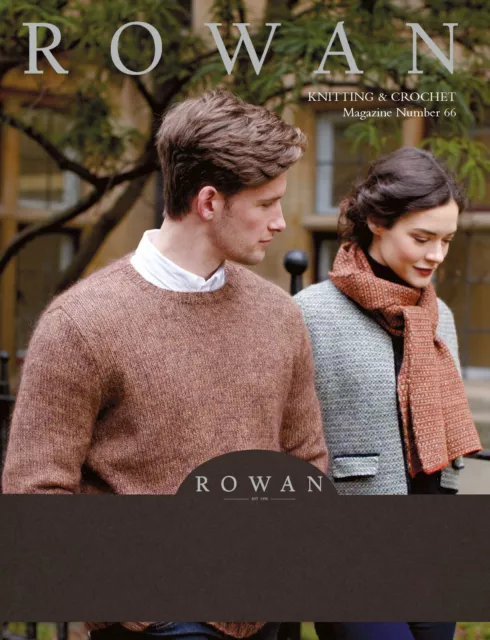 Rowan Magazine 66 Autumn Winter 20 - 40 Designs Pattern Book