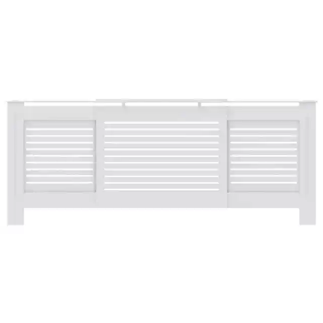 Cache-radiateur MDF Blanc 205 cm 3