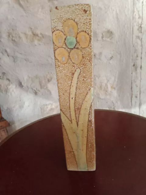 vase en céramique, grès au sel, Jean Claude Monange, Plomelin Quimper, Bretagne