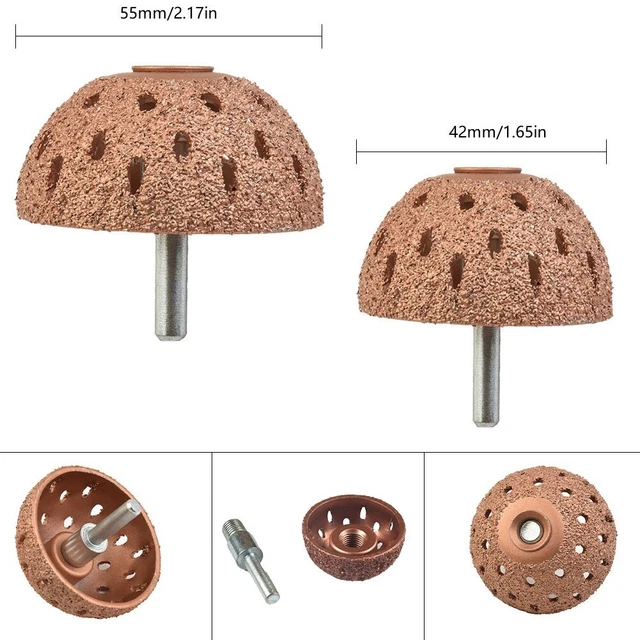 Tire Repair Tool Buffing Wheel Coarse-polished Tungsten Alloy Tungsten Steel