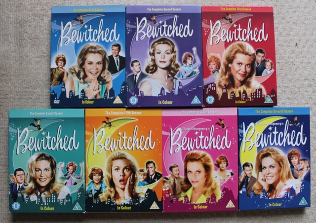BEWITCHED - THE Complete Series Seasons 1 2 3 4 5 6 7 - 7 Box Sets - 30 ...
