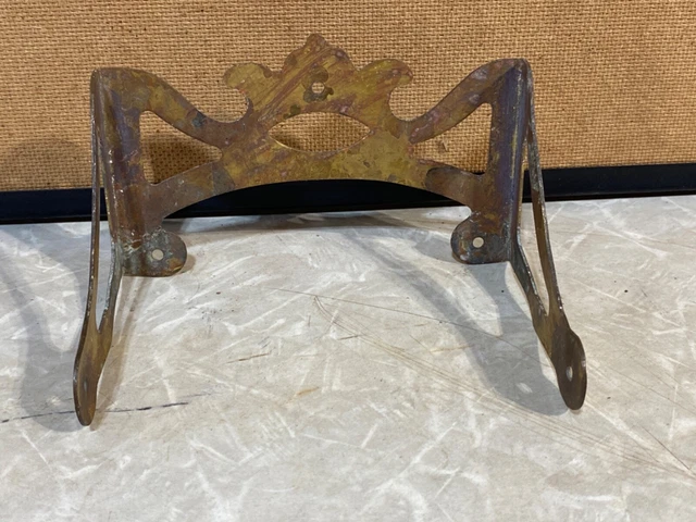 Antique Vintage Brass Toilet Paper Roll Holder Tissue Wall Mount