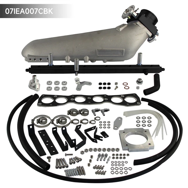 INTAKE MANIFOLD+THROTTLE BODY+FUEL Rail For Toyota Supra 2JZGTE JZA80