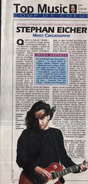 Coupure de presse Clipping 1994 Stephan Eicher  (1 page)