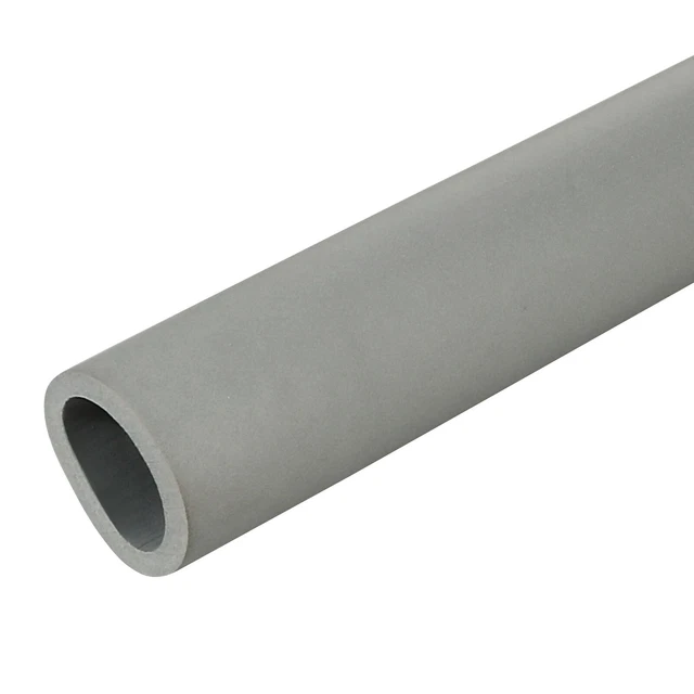 Foam Grip Tubing Handle Grips 25mm ID 34mm OD 6.6ft Grey for Tools Handle