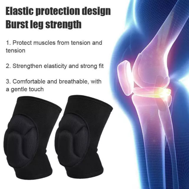 2X PROFESSIONAL KNEE Pads Leg Protectors Comfort Work Construction ...