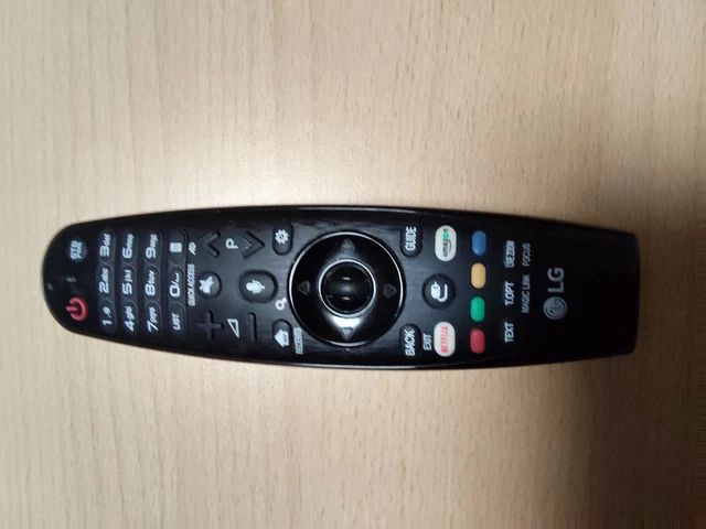 LG Magic Voice Fernbedienung AKB75455601 – Original Für OLED TVs, Mit 3D-Taste