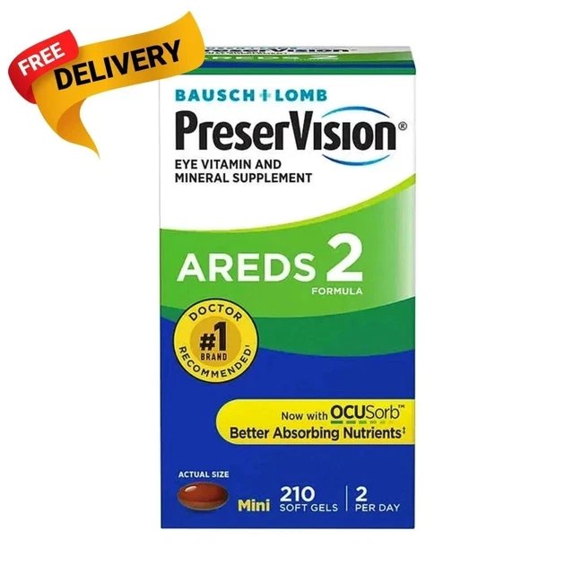 PreserVision AREDS 2 Eye Vitamin Mini Softgels - 210 Count - View #2