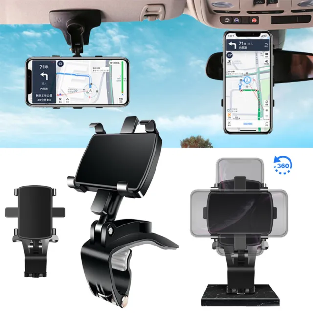 Universal Car Holder Dashboard Stand Mount Clamp Cradle Clip For Cell Phone GPS