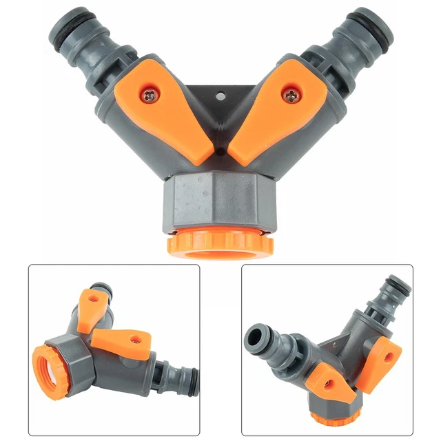 Agora-Tec Connettore In Ottone Per Tubo Da Giardino 1 Pollice (25,4 Mm) | Qualità Industriale - 2